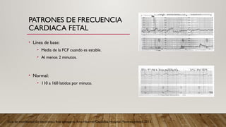EVALUACION DE LA CONDICIÓN FETAL ANTEPARTO | PPTX