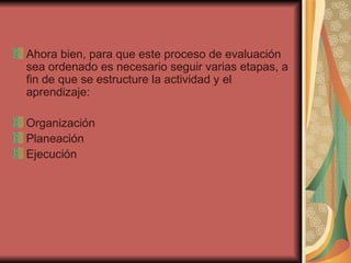 Evaluacion de la capacitacion | PPT