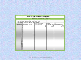 ING. TELMO VITERI tviteri@pucesa.edu.ec
 