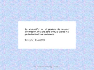 ING. TELMO VITERI tviteri@pucesa.edu.ec
 