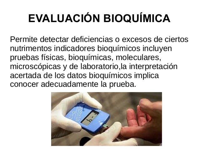 Evaluacion del estado de nutricion Evaluacion del estado de nutricion