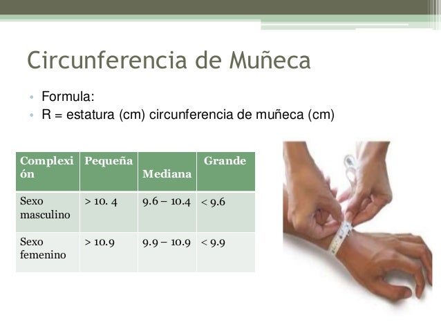 Evaluación del estado de nutrición