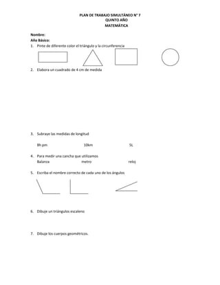 Pruebas de diagnòstico