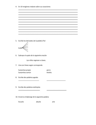 Pruebas de diagnòstico