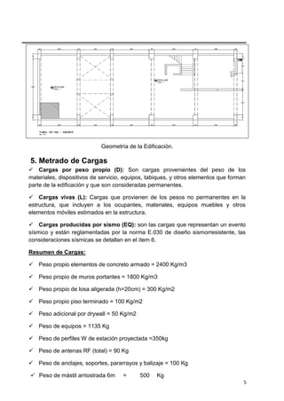 Evaluacion estructural de una edificación Cualquiera en el Perú.