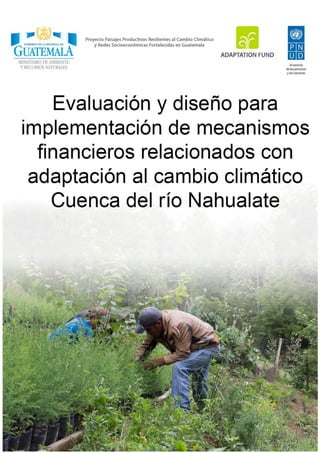 1
Proyecto: Paisajesproductivosresilientesal cambio climático
y redessocioeconómicas fortalecidasen Guatemala
 