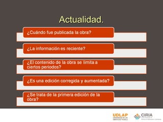 Actualidad. 
