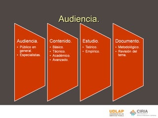 Audiencia. 