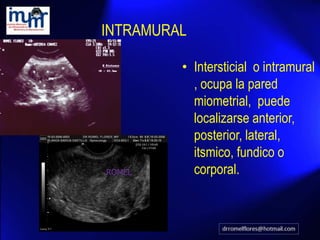 Evaluacion ultrasonografica del utero