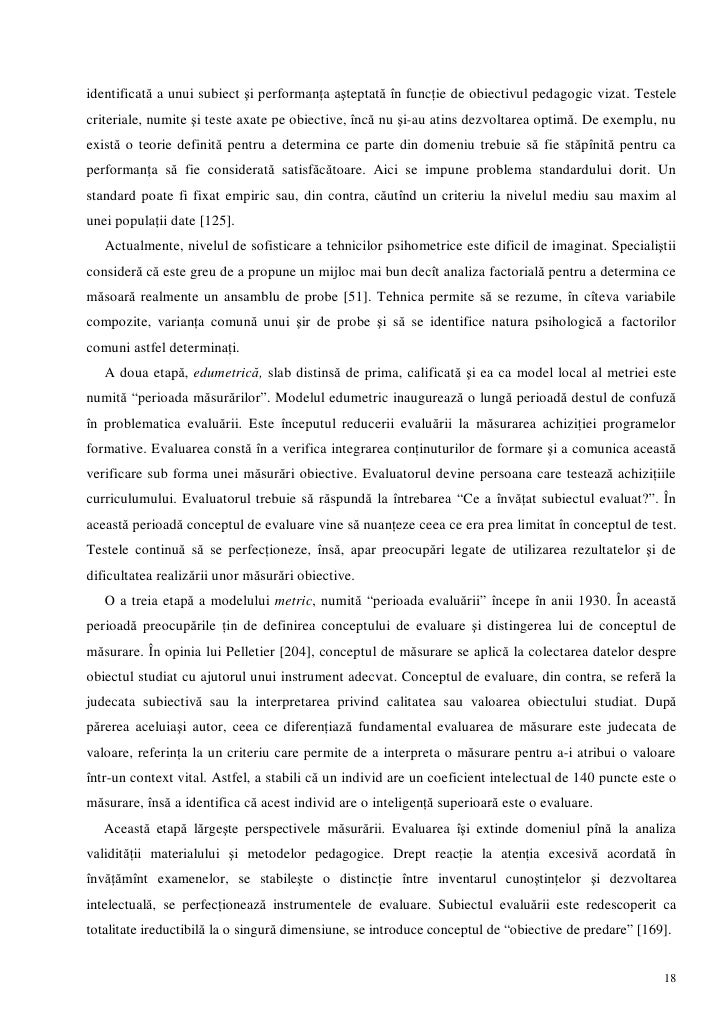 Evaluarea In Invatamantul Universitar