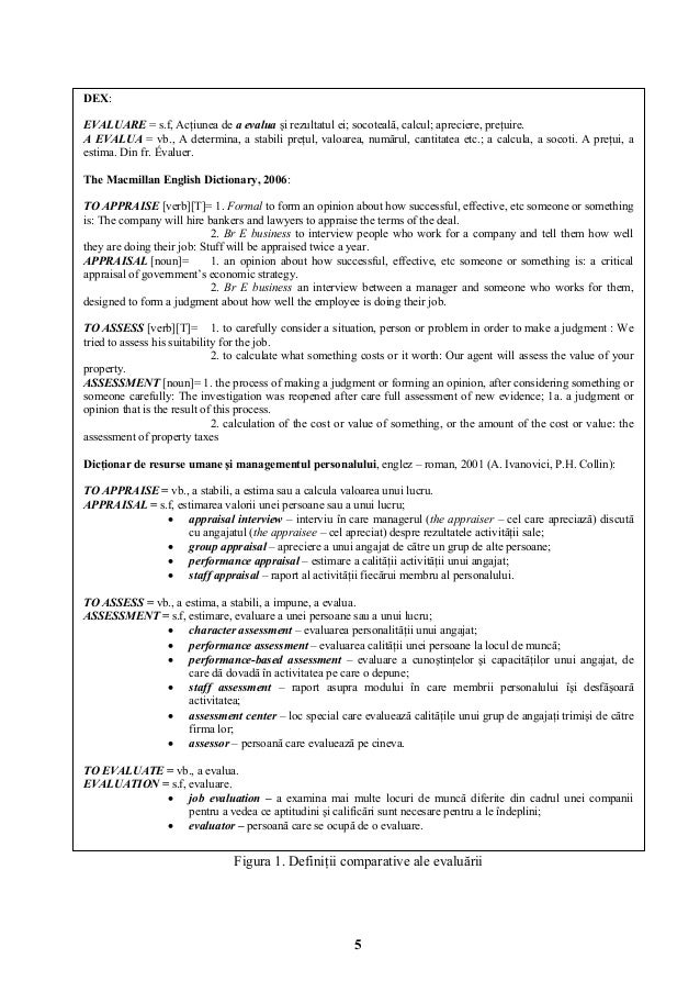 Criterii Si Procedura Evaluare