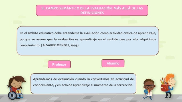 Evaluar para conocer, examinar para excluir