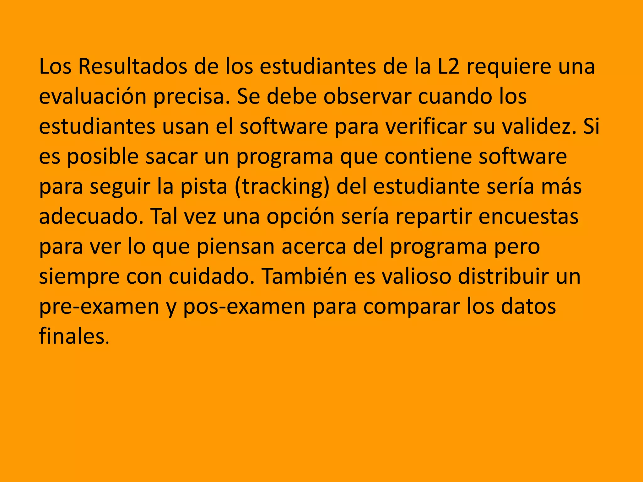 Consideraciones generales-¿Favorece un programa sobre otro la universidad?
