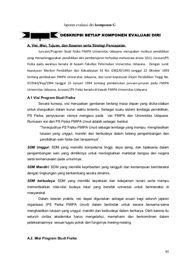 Evaluasi Diri Gabung