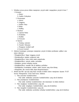 Siswa melakukan evaluasi proyek di akhir semester
