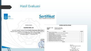 Hasil Evaluasi
 