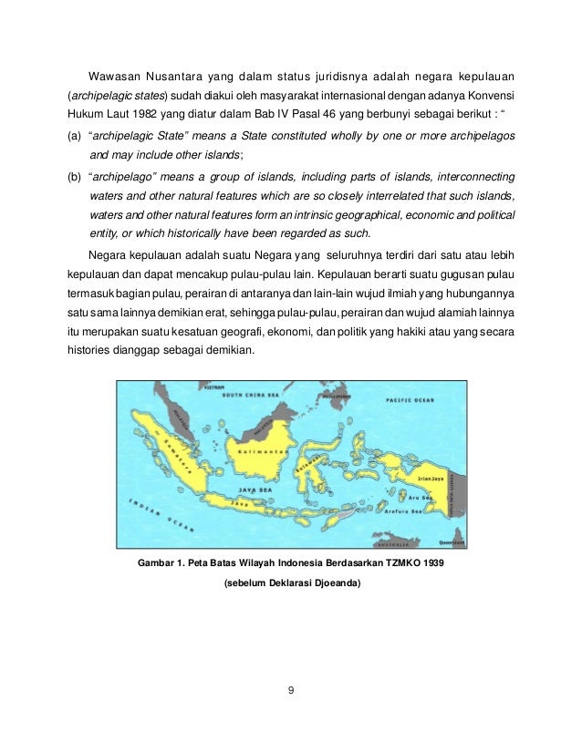Batas Wilayah Laut Indonesia Berdasarkan Unclos