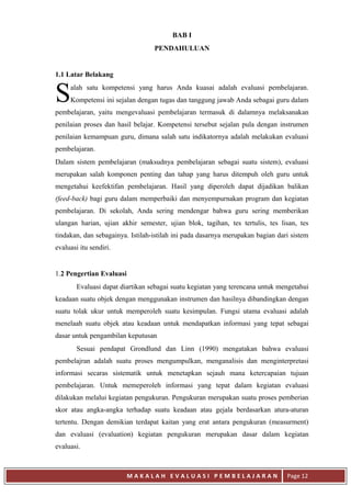 Apa Itu Evaluasi Materi Apa Itu Evaluasi Materi