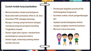 Evaluasi Proses Pembelajaran Jarak Jauh di TK selama Pandemic Covid -19 ...