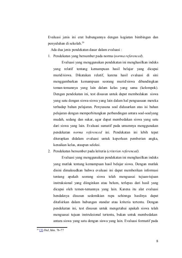 Evaluasi Pembelajaran Pendidikan Agama Islam Di Sekolah