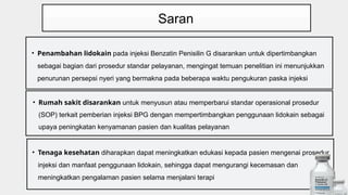 Evaluasi Penurunan Persepsi Nyeri dan Kepatuhan Pasien Sifilis Lanjut ...