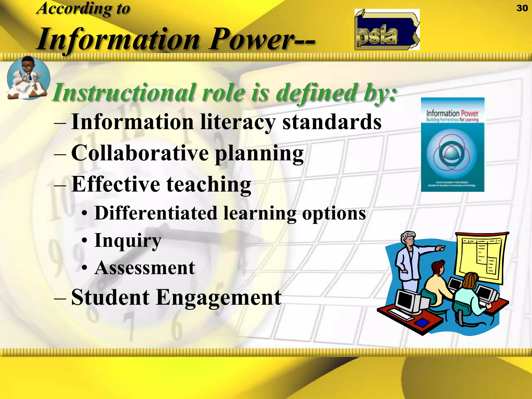 Evaluation ModelDefine the question.Collect data--determine needed data and method of collection.Analyze the data.Formulate recommendations.Develop an action plan.