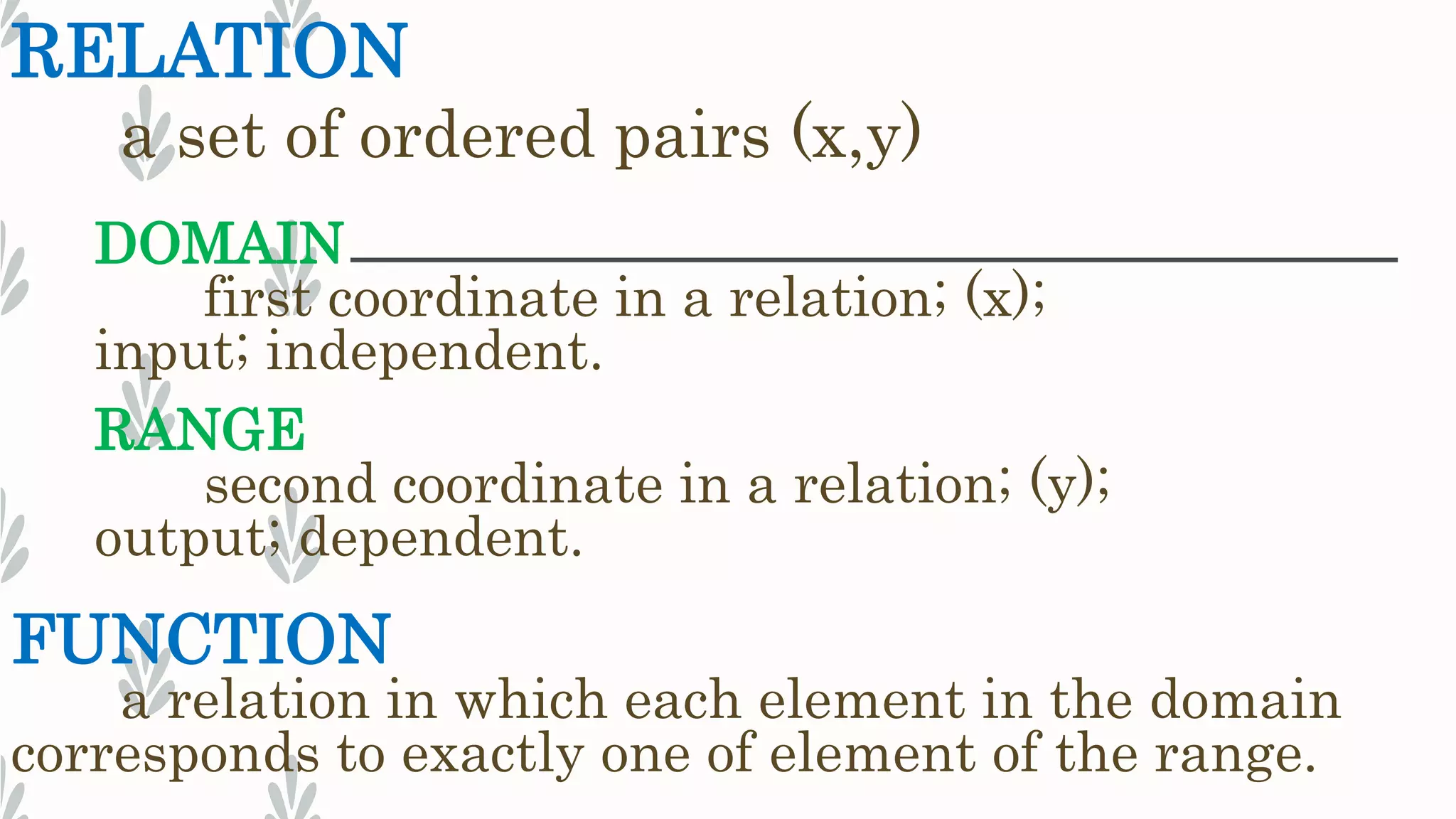 Evaluate functions fundamental operations of functions ppt