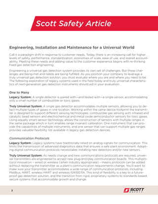 2
Scott Safety Article
Engineering, Installation and Maintenance for a Universal World
Call it a paradigm shift in respons...
