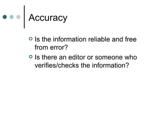 Evaluating Sources | PPT