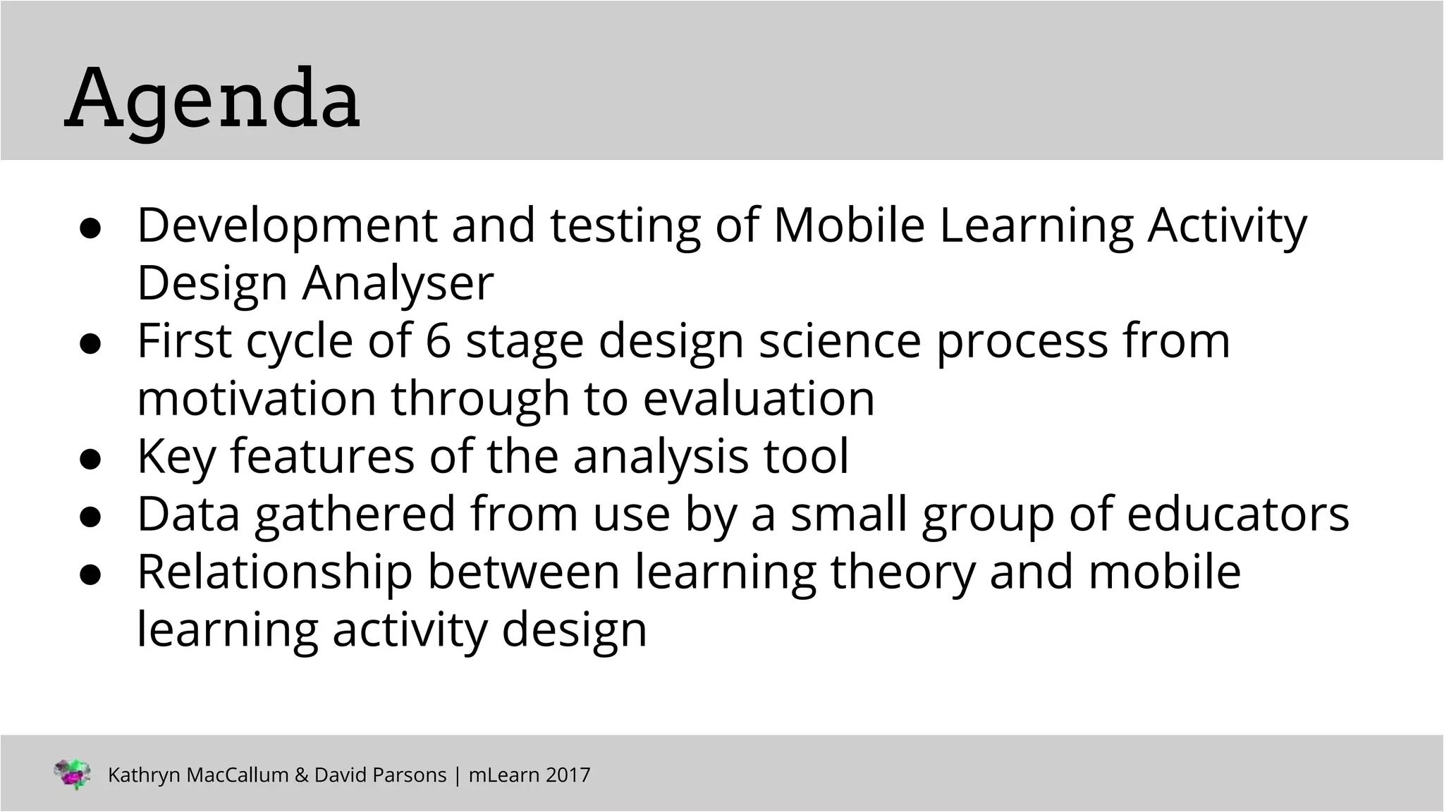 Evaluating a mobile toolkit for designing mobile learning activities | PPT