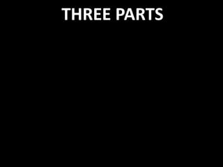THREE PARTS
 