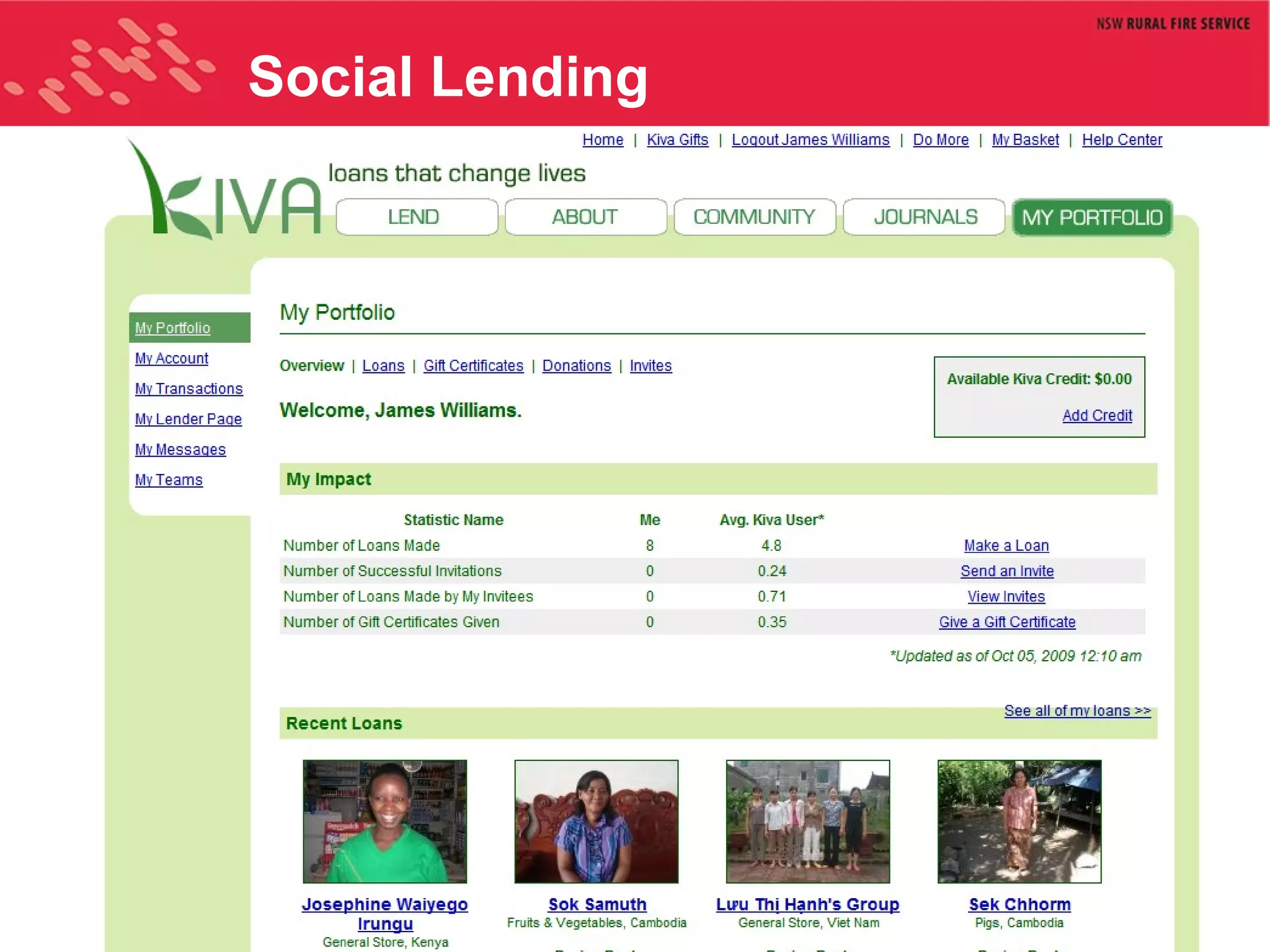 Social Lending 