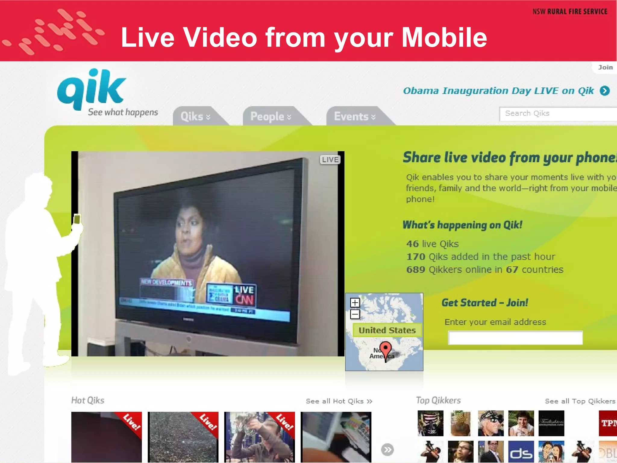 Live Video from your Mobile 