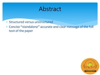 Evaluating articles as a reviewer | PPTX