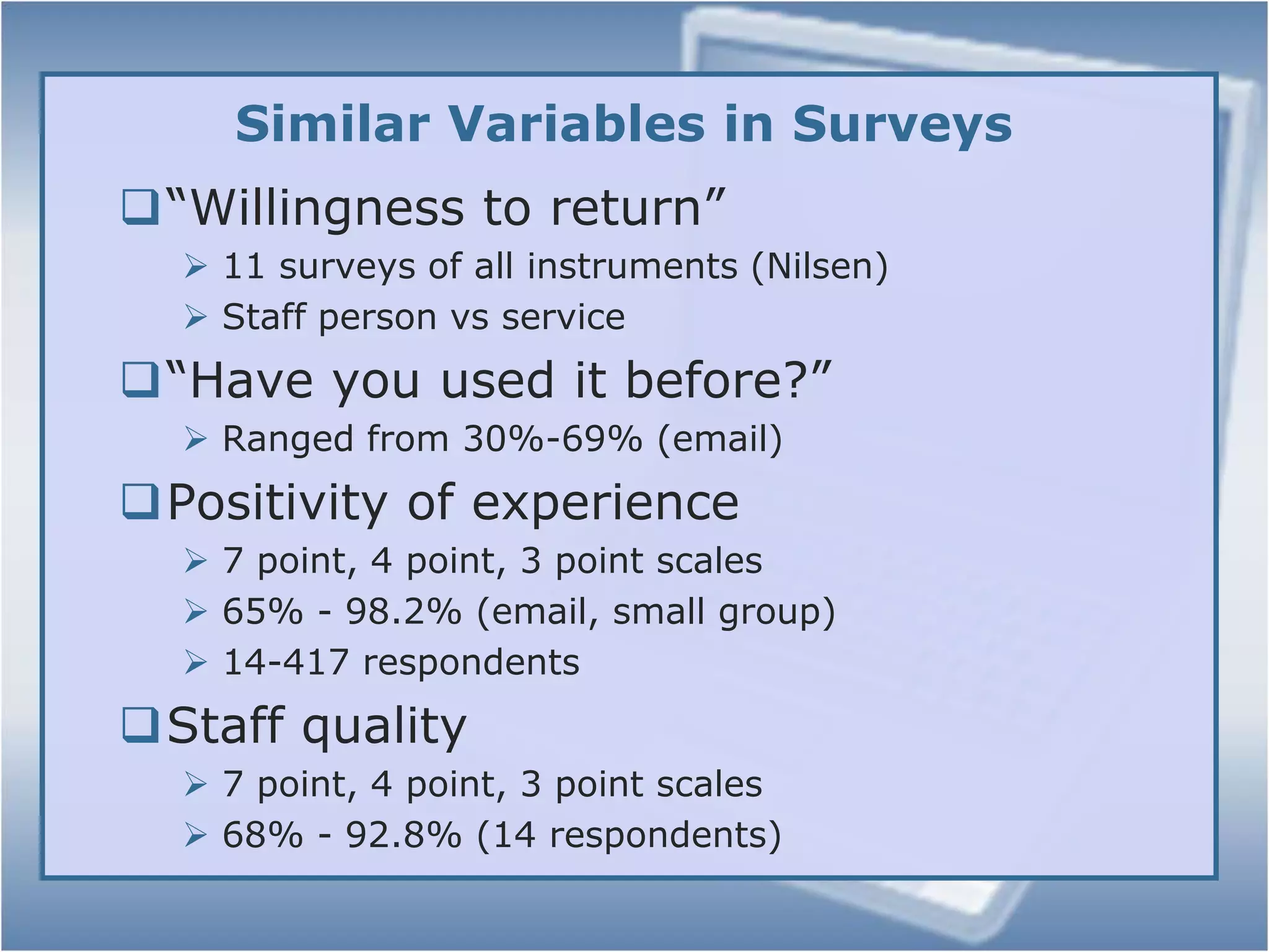 Results of Full Text Review