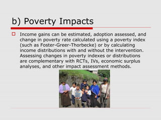 Evaluating economic impacts of agricultural research ciat
