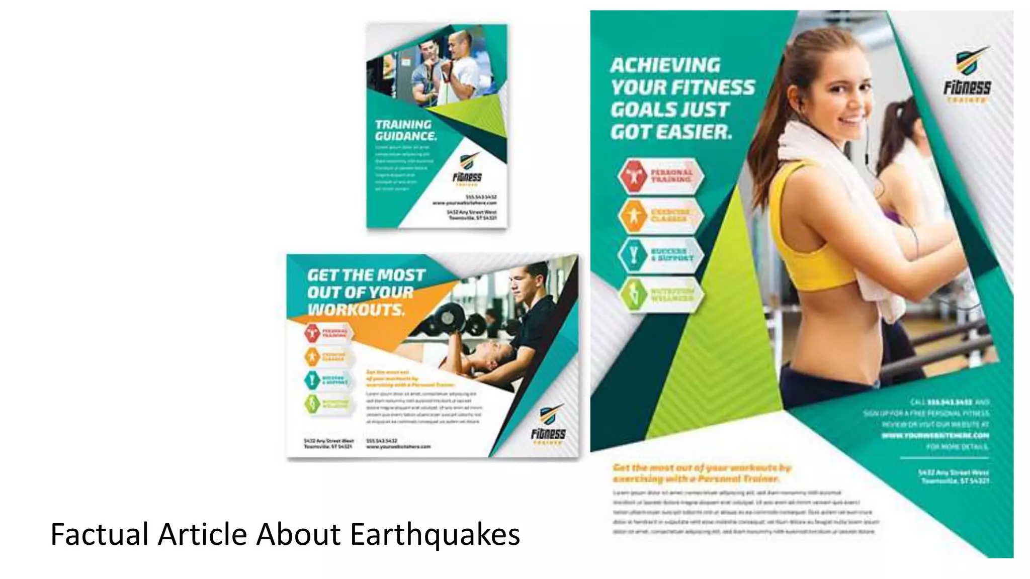 Factual Article About Earthquakes
 