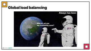 Global load balancing
 