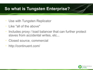 Evaluating ha alternatives my sql tutorial2