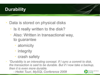 Evaluating ha alternatives my sql tutorial2