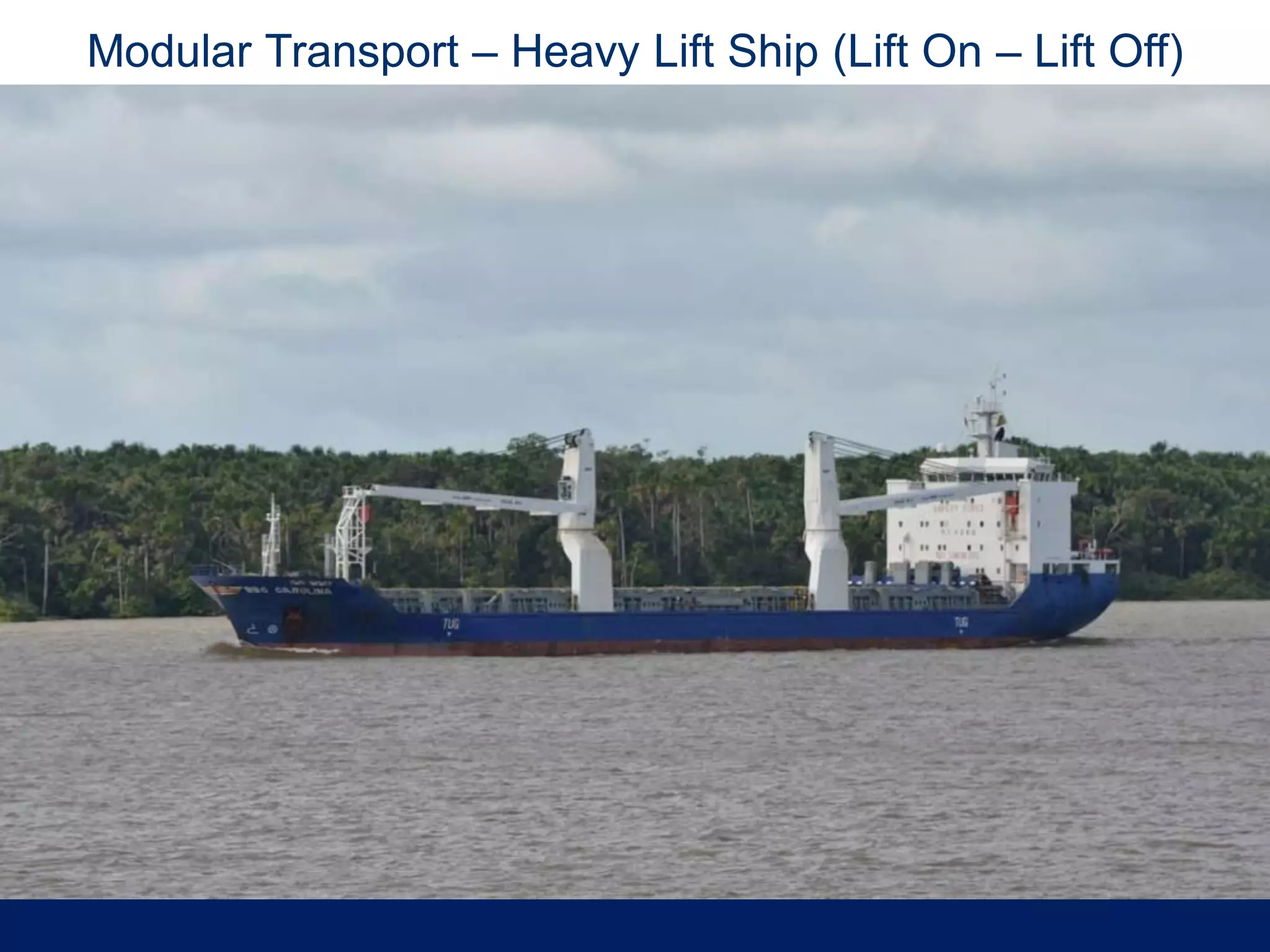 Evaluating logistical challenges of offshore module transportation | PDF