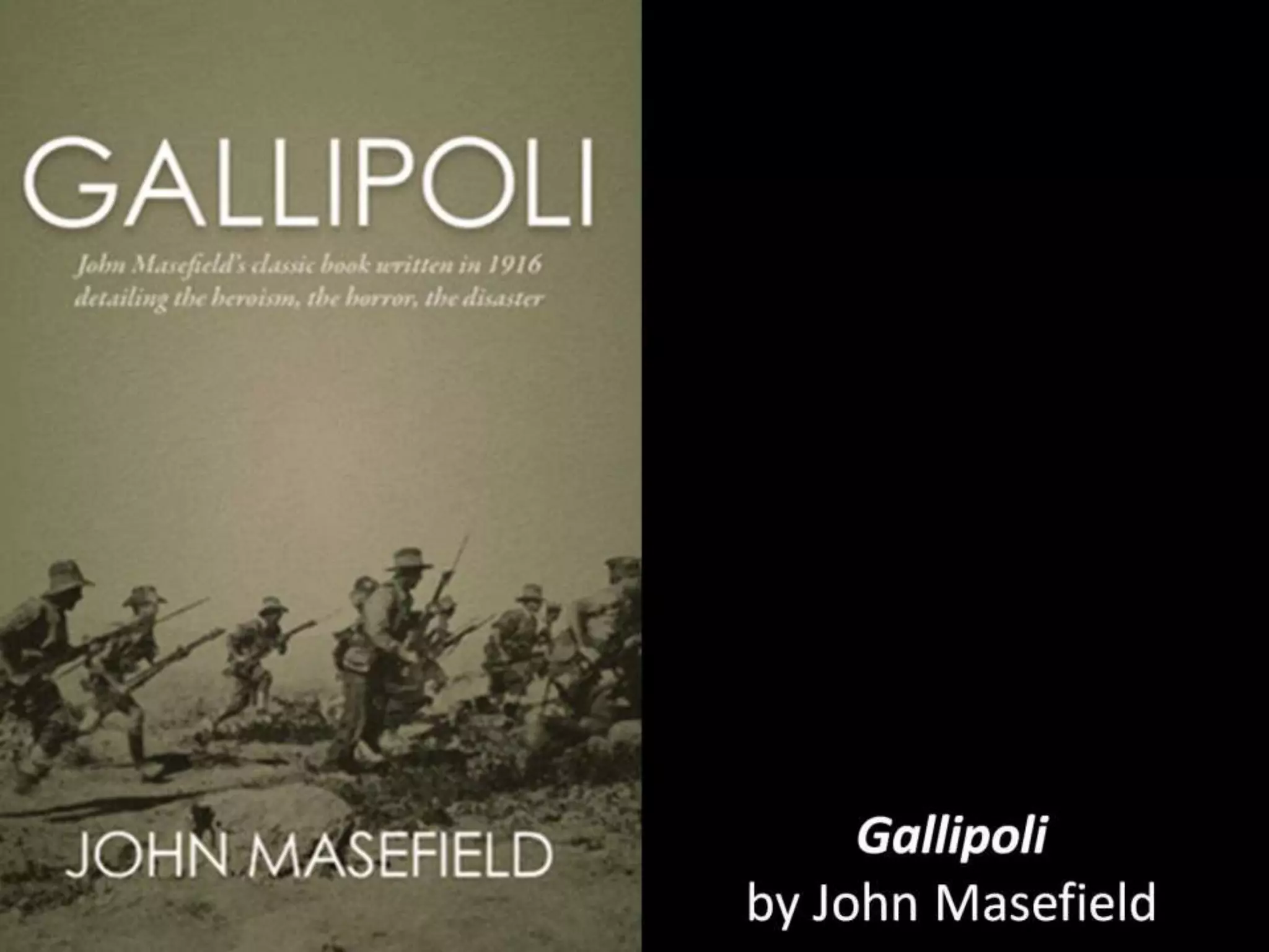 Gallipoli
by John Masefield
 