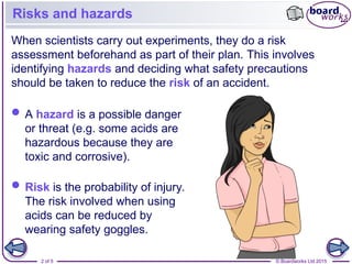 Understanding Laboratory Hazards, Risks, and Safety Precautions in ...