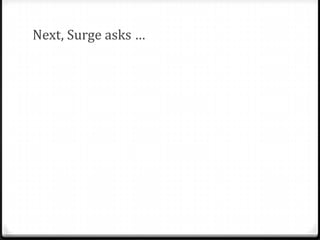Surge can see from the title

and a scan of the article that the article is
about effective study habits for students.
He determines that this is relevant to his
query.

 