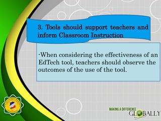 Evaluating tech use in classroom slides ana belen pagunuran(edu 313 b ...
