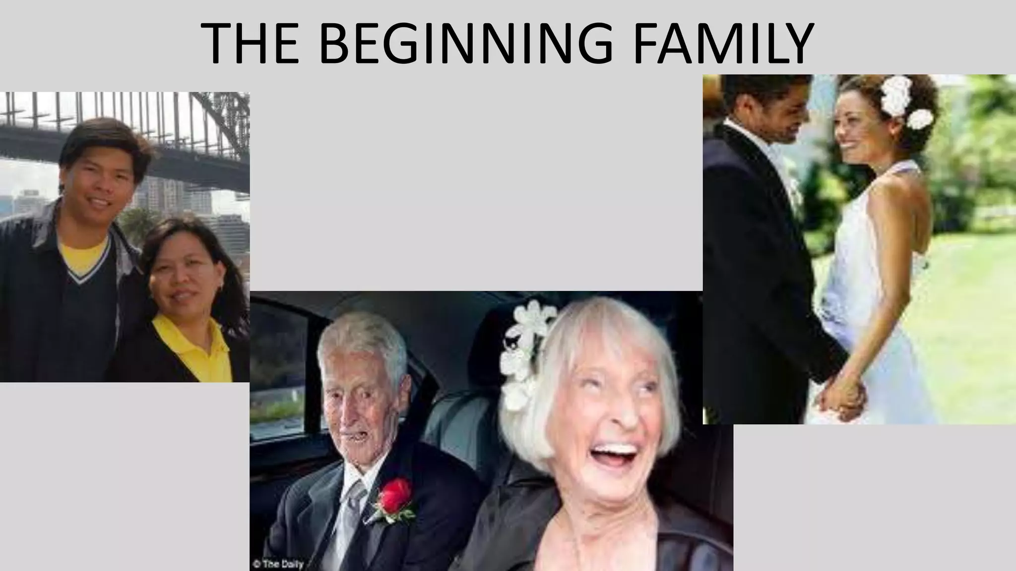 THE BEGINNING FAMILY
 