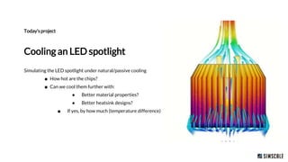 Evaluating the Thermal Performance of Lighting Solutions With Cloud-Based CFD