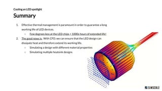 Evaluating the Thermal Performance of Lighting Solutions With Cloud-Based CFD