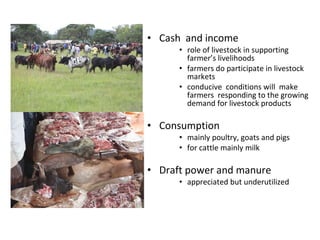 Evaluating use of crop residues for sustainable livestock production in Mzimba district, Malawi