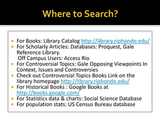 Accessing Access Rio Step 2